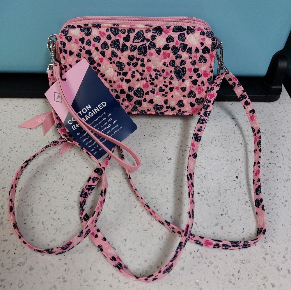 Vera Bradley All In One Crossbody Love You Lots 💕 NWT
